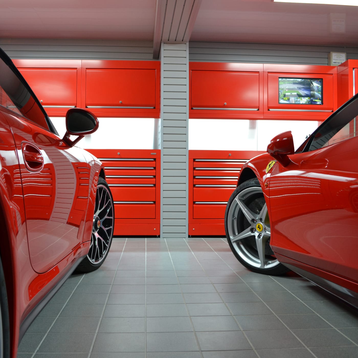 Luxury Garage Floor Tiling